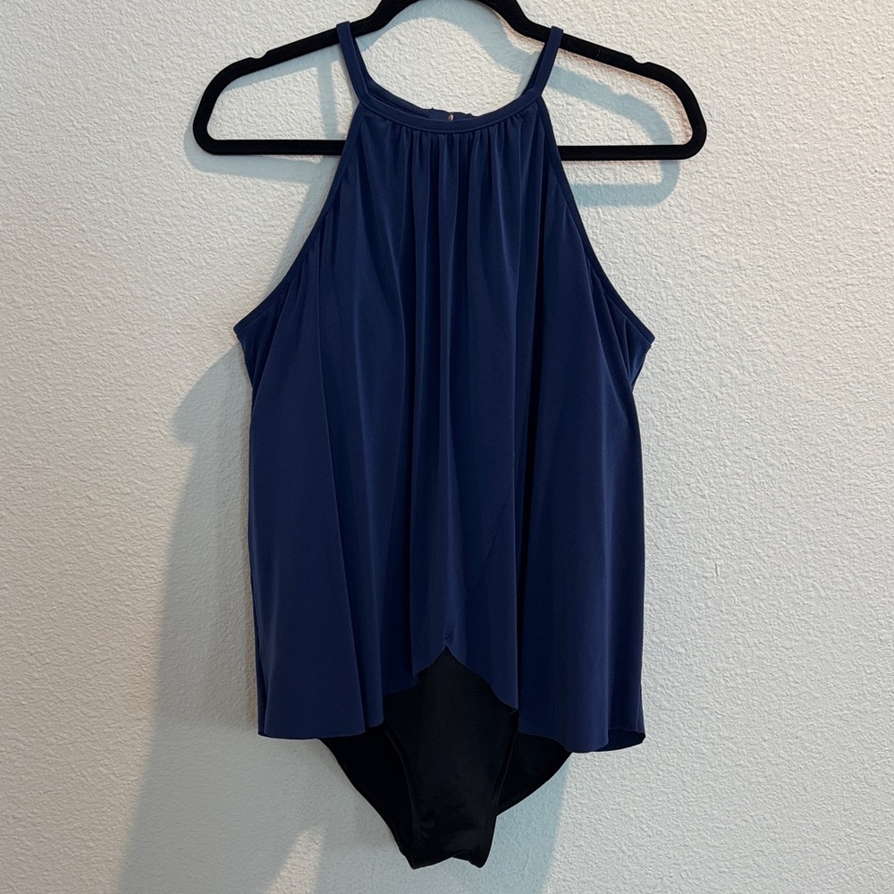 Magicsuit Navy Blue One Piece Swimsuit